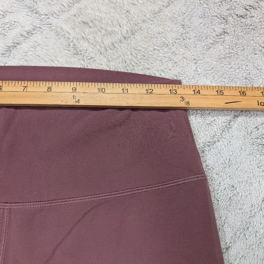 Lululemon Leggings Womens 10 Align HR Pant 25” Pink Mauve Plumful Soft Nulu